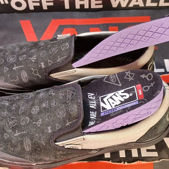 Vans x Cult BMX  Men\'s 7/Women\'s 8.5 Slip On Black/Gray VN0A5JISN42 main image 2